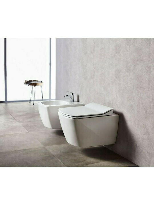 Creavit Elegant Bidet Suspendata 37x51cm