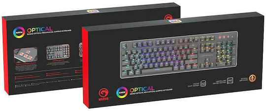 Marvo KG945 Gaming Μηχανικό Πληκτρολόγιο με RGB φωτισμό (Αγγλικό US)