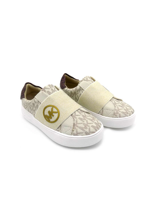 Michael Kors Kids Sneakers Slip-on Beige