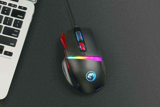 Marvo G944 RGB Gaming Ποντίκι 12000 DPI Μαύρο