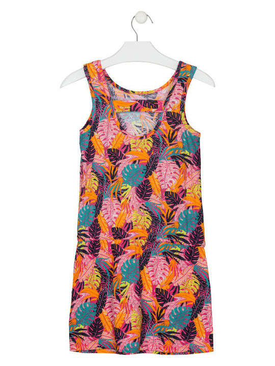 Losan Kids Dress Floral Sleeveless Multicolour