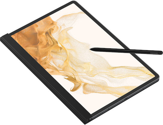 Samsung Note View Cover Flip Flip Cover Μαύρη (Galaxy Tab S8+)