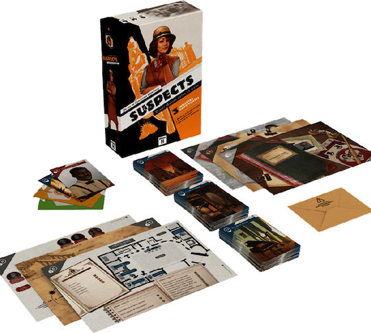 Board Game Ύποπτοι for 1-6 Players 14+ Years Old Kaissa