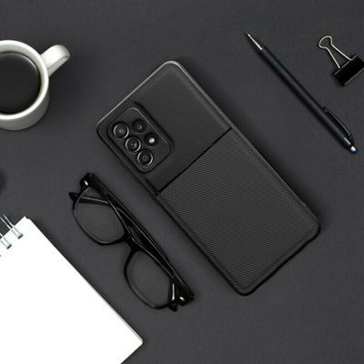 Forcell Noble Silicone Back Cover Black (Galaxy A33 5G)