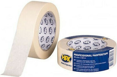 HPX Paper Tape 50mm x 50m Masking Tape 60°C MA5050