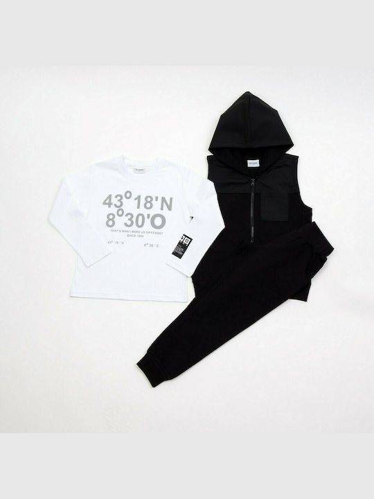 Trax Kids Sweatpants Set Black 3pcs