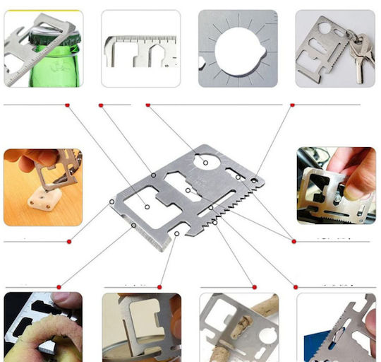 Survival Kit Case with Whistle