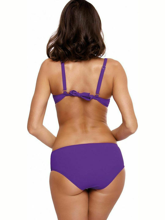 Marko Bikini Set Bra & Slip Bottom Violet