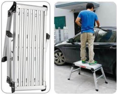 Inox Kiss Aluminum Step Ladder With 1 Step 50cm