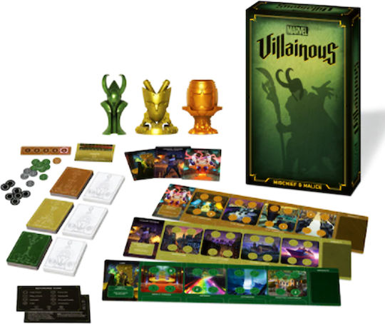 Επιτραπέζιο Παιχνίδι Villainous Marvel: Mischief and Malice για 2-3 Παίκτες 12+ Ετών (EN) Ravensburger