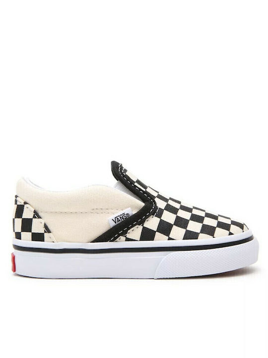 Checkerboard Παιδικά Sneakers Slip-on Πολύχρωμα