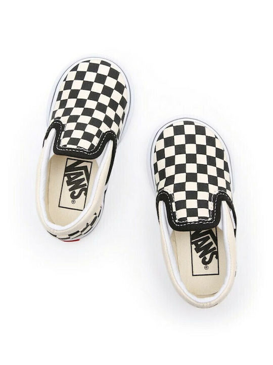 Checkerboard Παιδικά Sneakers Slip-on Πολύχρωμα