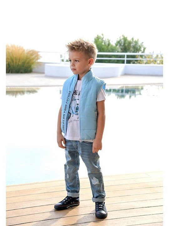 Funky Boys Denim Trouser Blue