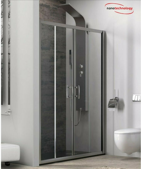 Karag 600 S-10a Διαχωριστικό Ντουζιέρας με Συρόμενη Πόρτα 160x190cm Karag 600 S-10a Διαχωριστικό Ντουζιέρας με Συρόμενη Πόρτα 160x190cm