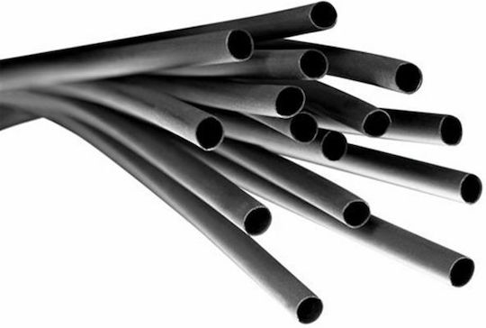 SAS Heat-Shrink Tubing with Shrinkage Ratio 2:1 Black Black AK-TH-103