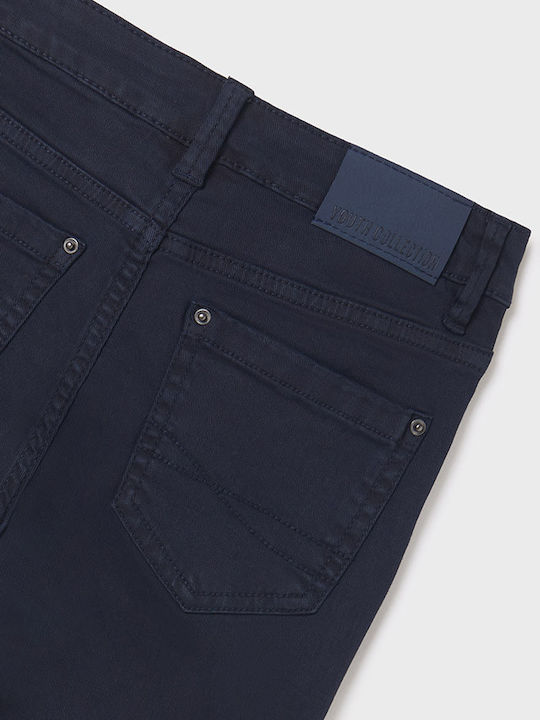 Mayoral Girls Denim Trouser Navy Blue