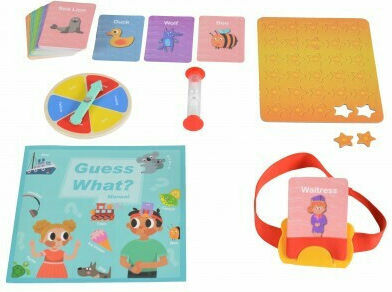 Επιτραπέζιο Παιχνίδι Μάντεψε Τι; 3+ Ετών (EN) Tooky Toys