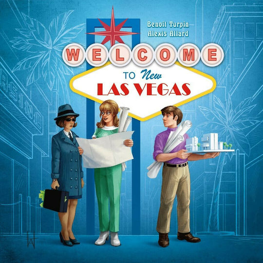 Board Game Welcome to New Las Vegas for 1+ Players 10+ Years Old (EN) Greater than Games