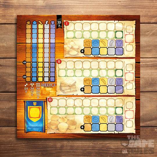 Настолна игра Medici The Dice Game за 1-4 играчи 10+ години (EN) Grail Games