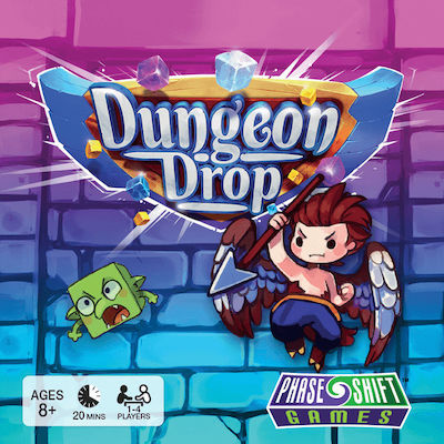 Phase Shift Games Brettspiel Dungeon Drop für 1-4 Spieler 8+ Jahre PSG101