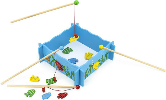 Viga Toys Wooden Fishing Game Fishing Game
