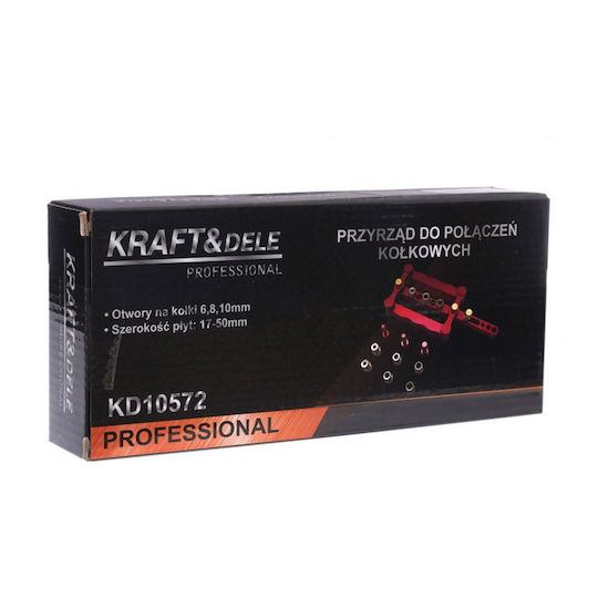 Kraft & Dele Drill Guide for Dowels and Hinges 10pcs KD10572