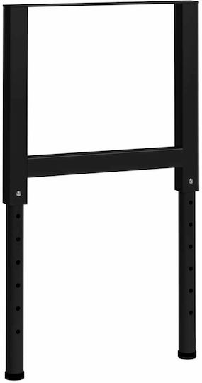 vidaXL Werkbankgestelle 2 Stück Durchbrochener Rücken 55x95.5cm 2Stück 147931