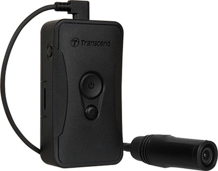 Transcend Drivepro Body 60 64GB Action Camera Full HD (1080p) και Wi-Fi Μαύρη