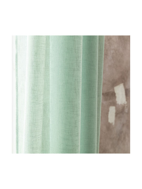 Gofis Home Curtain with Grommet Combe 38 Sea Glass 502 2004502380002 140x280cm