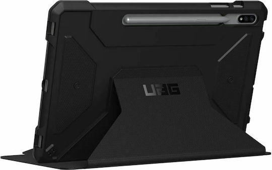 UAG Metropolis SE Flip Cover Ανθεκτική Μαύρη (Galaxy Tab S8+)