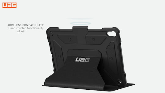 UAG Metropolis SE Flip Cover Ανθεκτική Μαύρη (Galaxy Tab S8+)