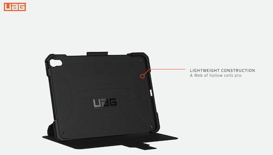 UAG Metropolis SE Flip Cover Ανθεκτική Μαύρη (Galaxy Tab S8+)