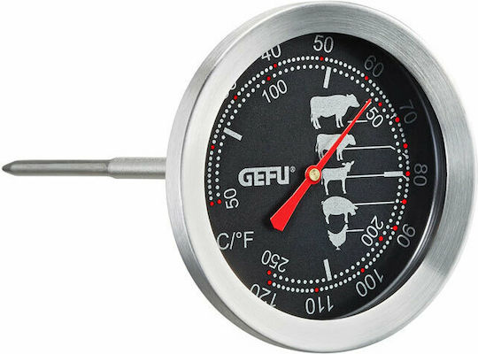 Gefu Analog BBQ Thermometer with Probe +10°C / +120°C