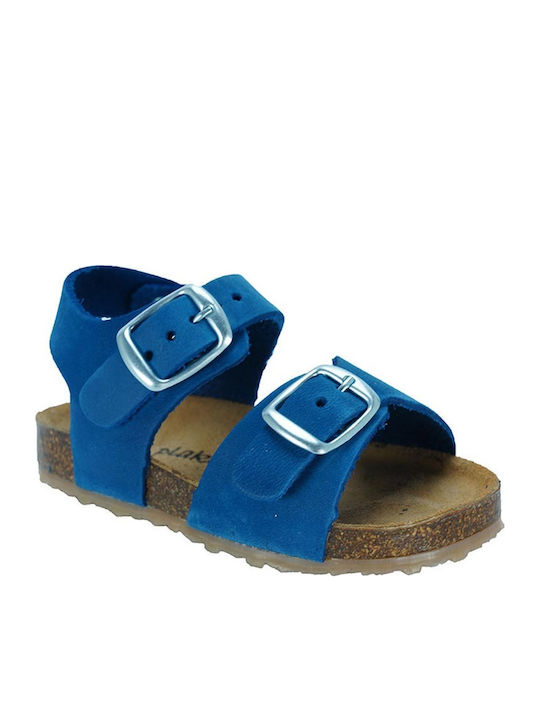 Παιδικά Πέδιλα Pixel Ανατομικά Nobuck Blue