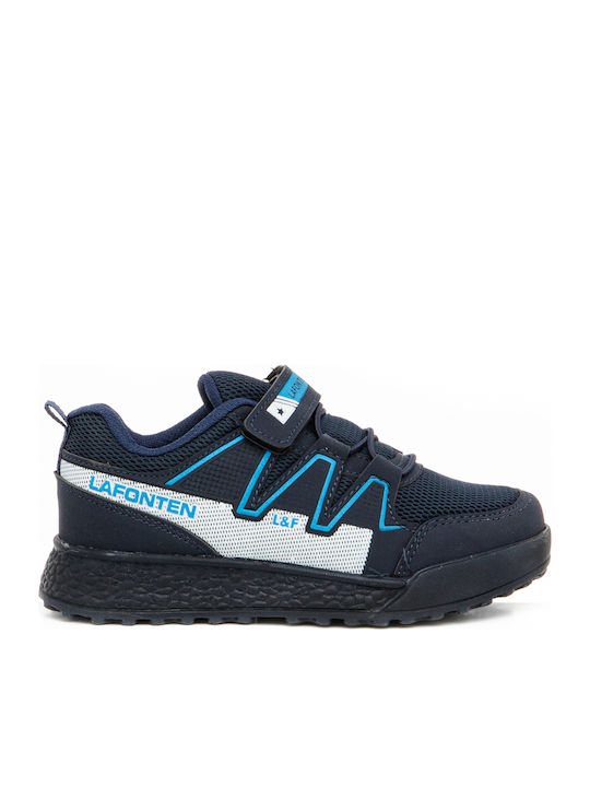 Παιδικά Sneakers με Σκρατς Μπλε