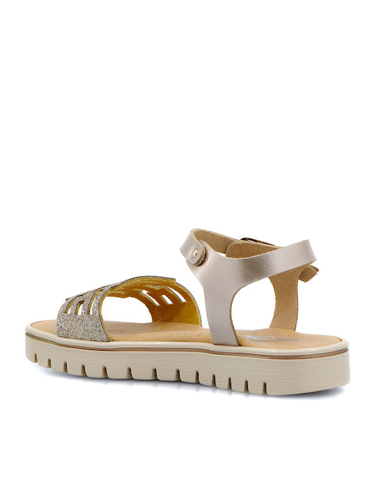 Kinder Sandalen Anatomisch Gold