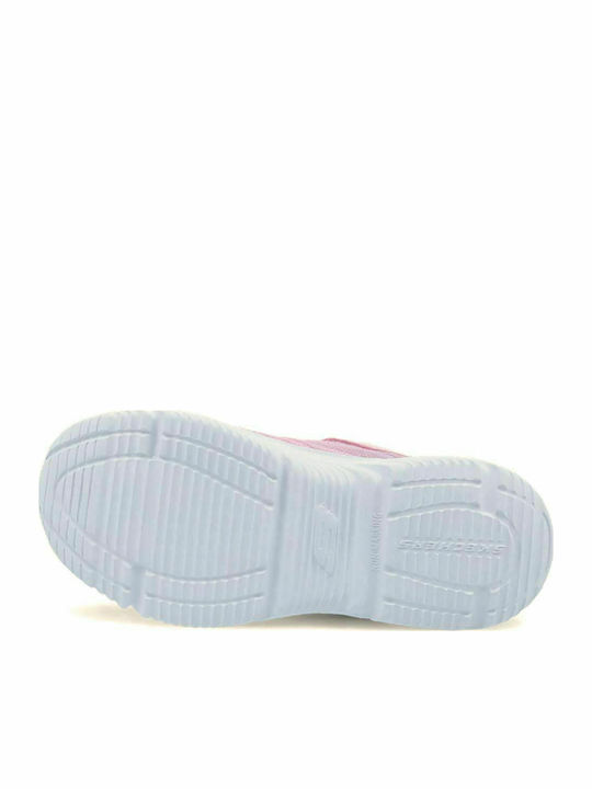 Go Run Kids Sports Shoes Running with Hoop & Loop Closure Pink