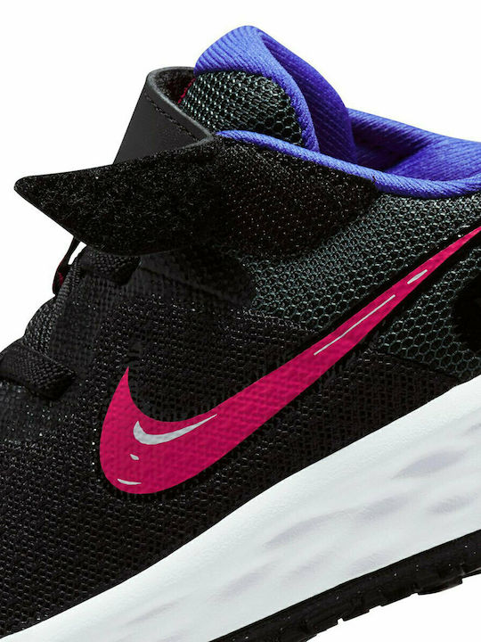 Nike Garçon Fille Revolution 6 Si Baskets, Black Very Berry Lapis, 18.5 EU  : : Mode