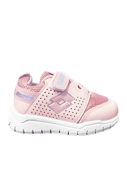 Spacelite Kinder Sportschuhe Running mit Bügel- und Schleifenverschluss Rosa