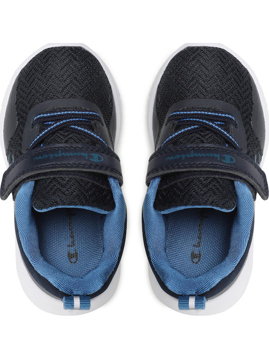 Softy Evolve B Kinder Sportschuhe Laufen mit Bügel- und Schleifenverschluss Blau