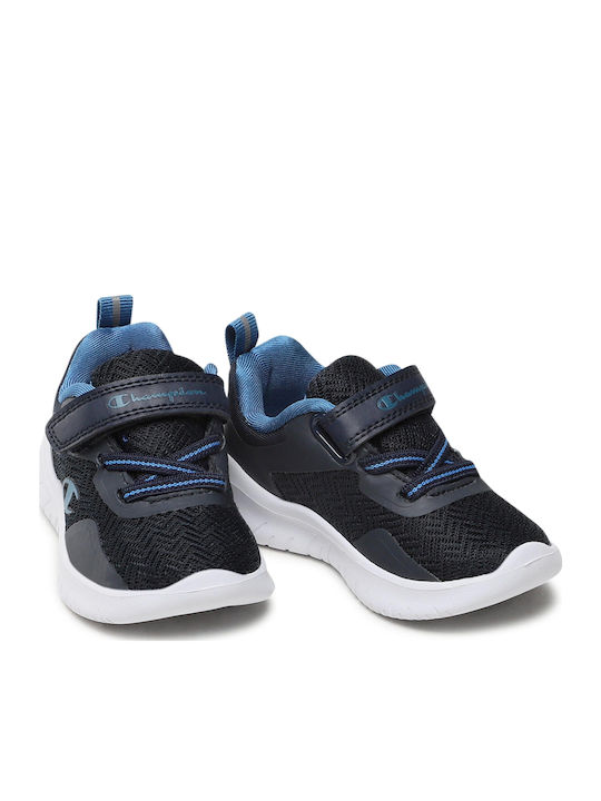 Softy Evolve B Kinder Sportschuhe Laufen mit Bügel- und Schleifenverschluss Blau