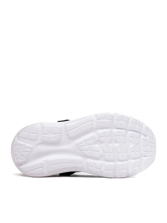 BPS Surge Kids Sports Shoes Running with Hoop & Loop Closure Black