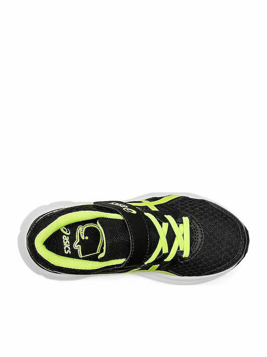 Jolt 3 Kids Sports Shoes Running with Hoop & Loop Closure Black