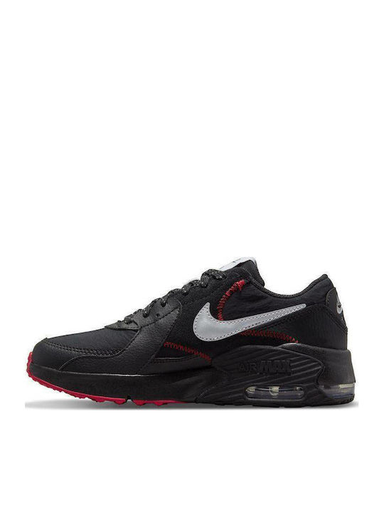 Air Max Excee Kinder Sneakers Black / Sport Red / Metallic Silver