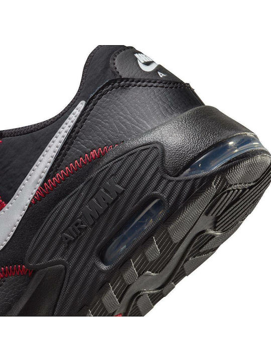 Air Max Excee Kinder Sneakers Black / Sport Red / Metallic Silver