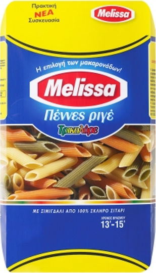 Melissa Penne Tricolori Cu Legume 500gr