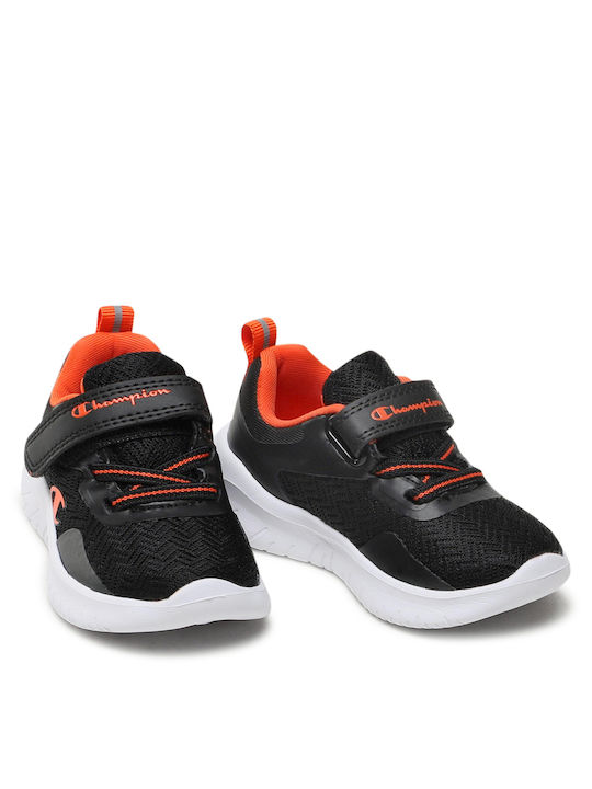 Champion Kids Sports Shoes Running Softy Black