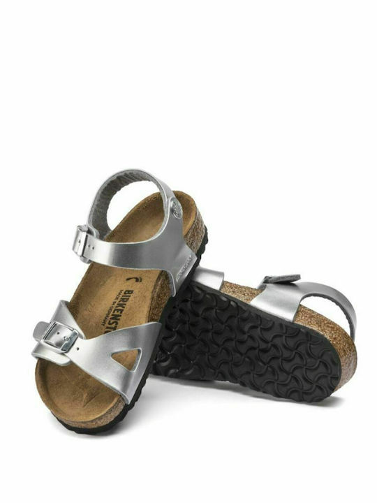 Kinder Sandalen Rio Electric Anatomisch Silber