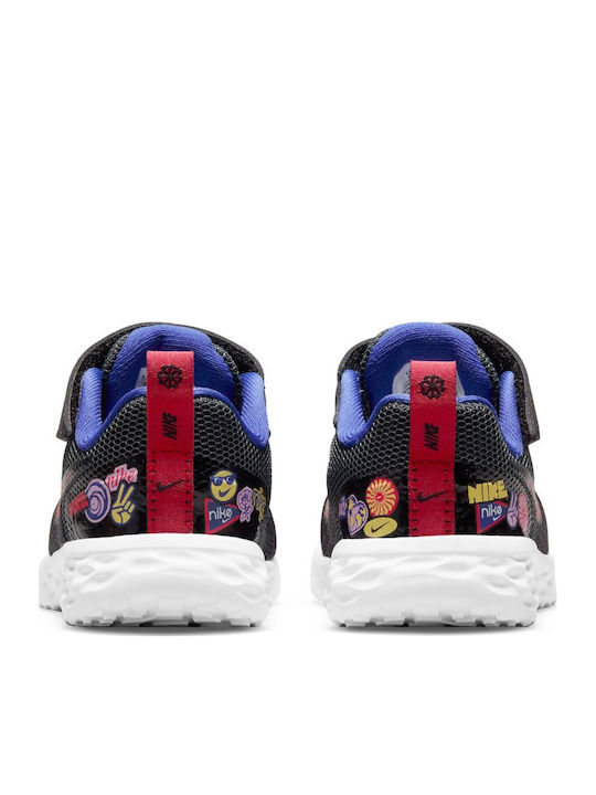 Revolution Αθλητικά Παιδικά Παπούτσια Running με Σκρατς Black / Lapis / Very Berry