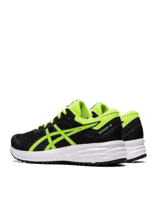 Patriot 12 GS Kids Sports Shoes Running with Laces Black